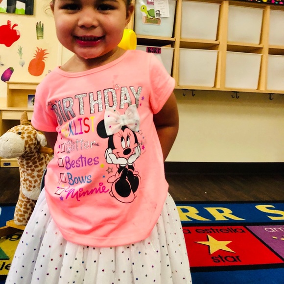 minnie mouse skirt and shirt outfit - 3t - Picture 5 of 9